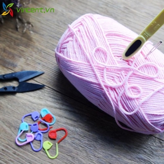 Set 100 Ghim Nhựa Đánh Dấu Đan Len