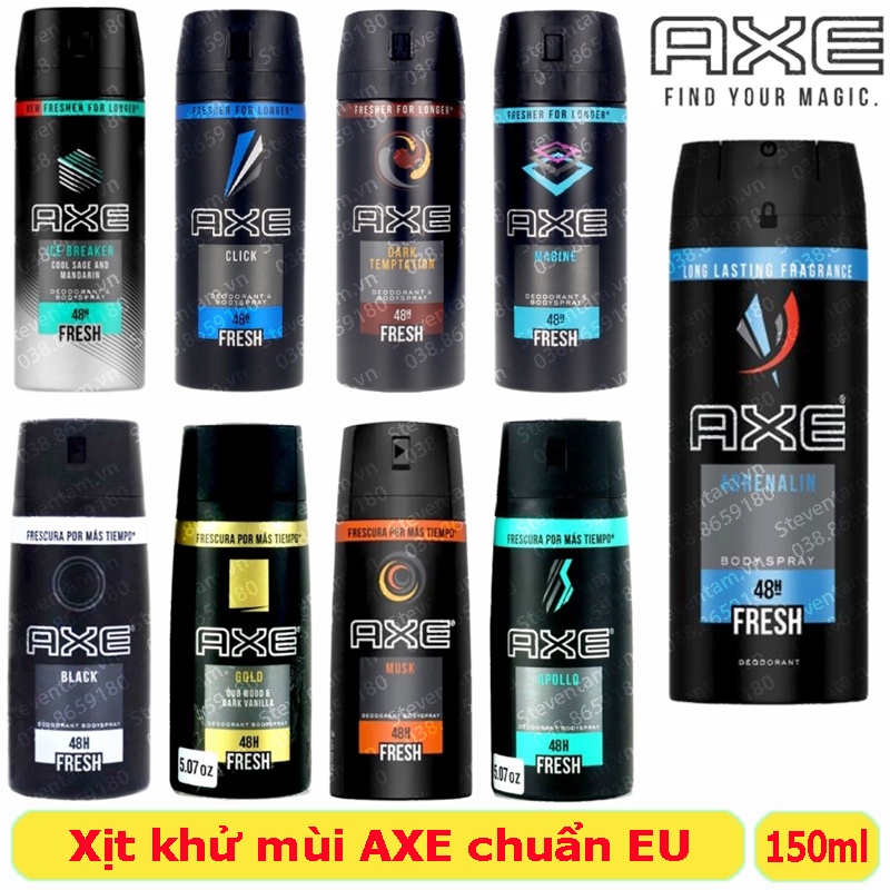 Xịt khử mùi AXE 150ml