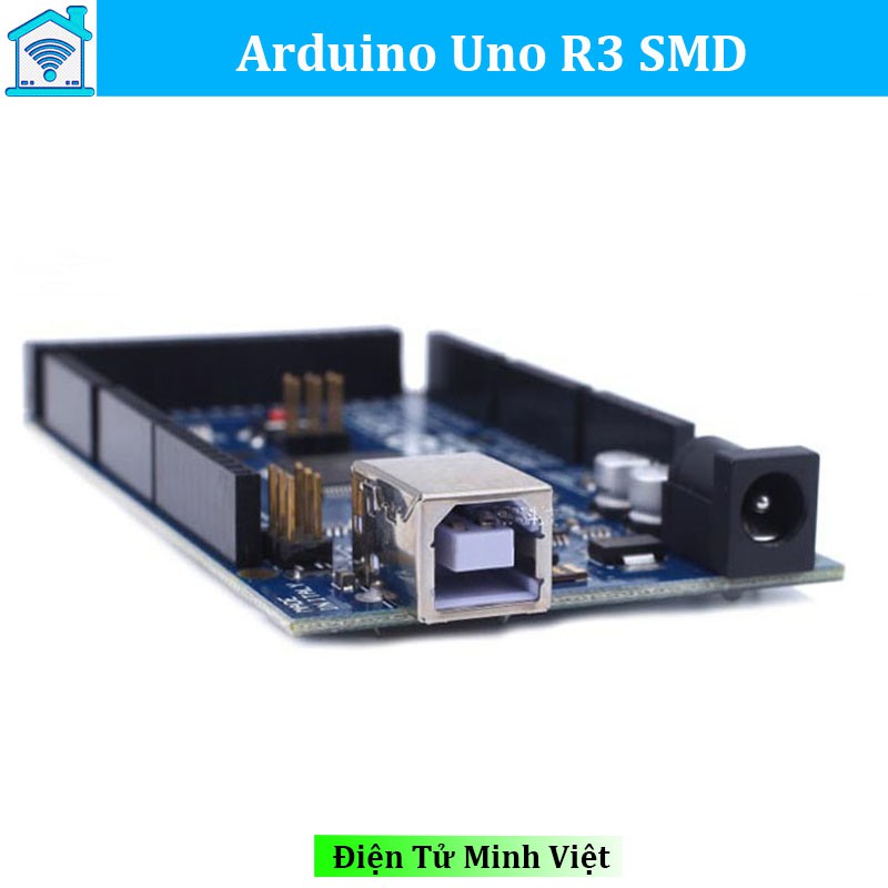 Kit Arduino Uno R3 SMD ( chíp dán ) + Tặng Kèm Cáp