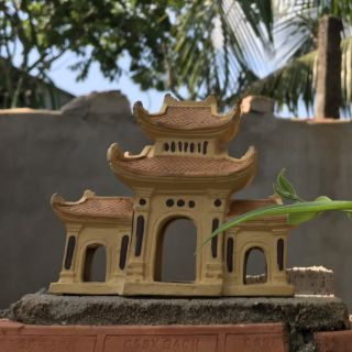 Đồ Trang Trí Bể Cá - Tam Quan lớn 13x14 ( Cá Cảnh Bảo Long)