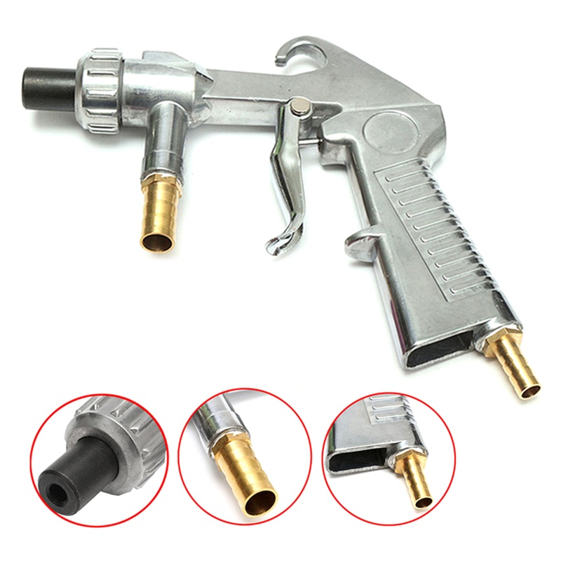 Pcf * Bộ Súng Phun Cát Với Ống Gốm Sứ Dụng Cụ Mài Đánh Bóng Cho Tủ Cát
