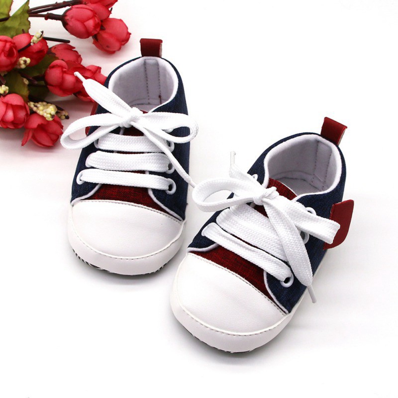 Giày cotton đế mềm chống trượt cho bé tập đi