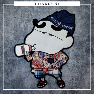 Sticker uỉ quần áo cao cấp CÓ SẴN KEO ỦI,sticker dán quần áo dùng làm miếng dán vá Quần Áo,vá áo phao,trang trí quần áo
