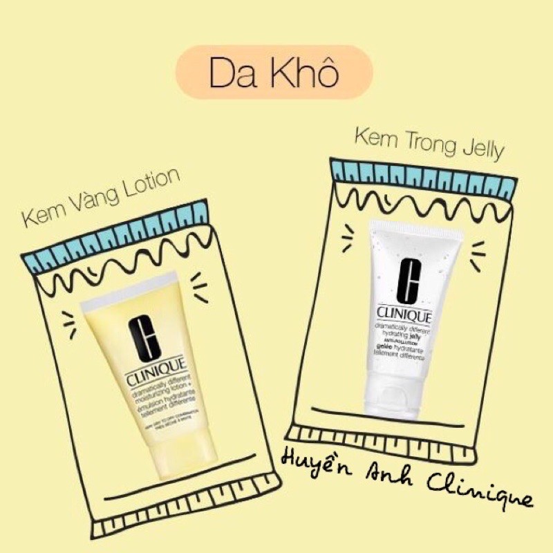 Kem dưỡng ẩm Clinique Dramatically Gel 125ml DA DẦU/ DA KHÔ