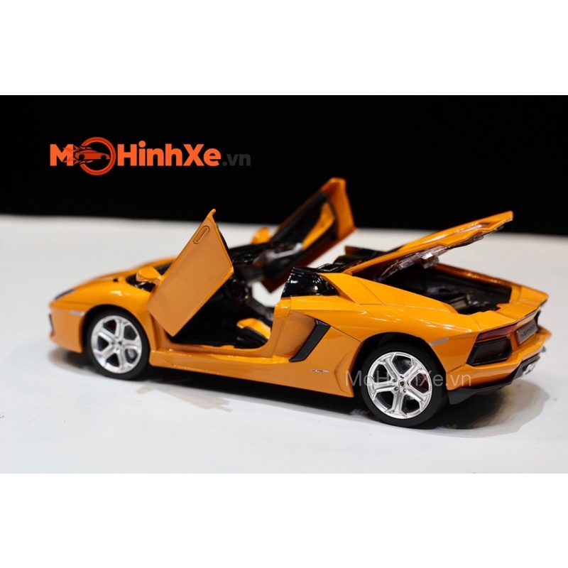 MÔ HÌNH XE LAMBORGHINI AVENTADOR LP700-4 ROADSTER 1:24 MSZ