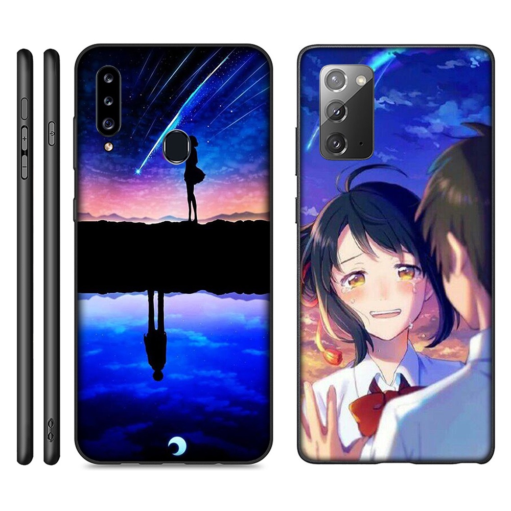 Ốp điện thoại silicon TPU mềm hình anime InuYasha Your Name cho OPPO A16 A16S A54S A53S A55 4G 5G A56 XF18