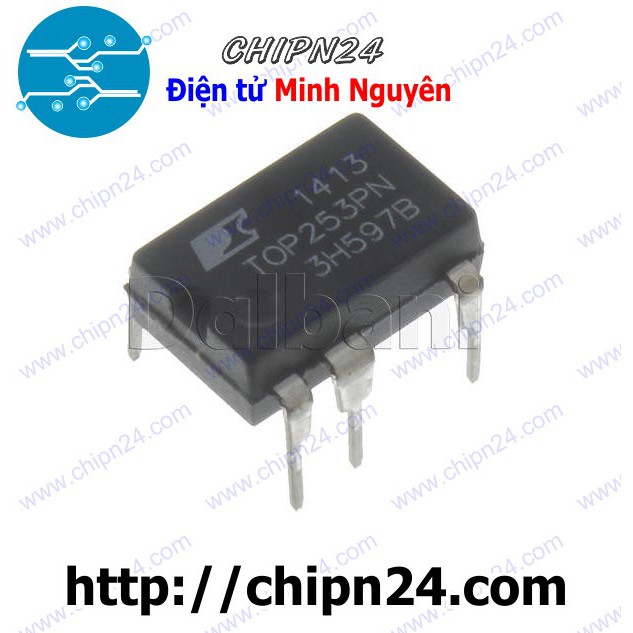 [1 CON] IC TOP253 DIP-7 (TOP253PN 25W 700V)