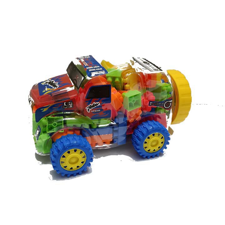 [Mua 1 Tặng 1 Siêu Nhân] xe đồ chơi lắp ghép cho trẻ nhỏ