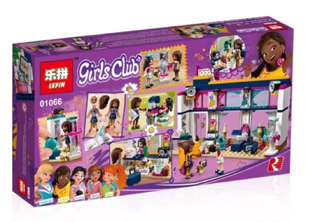 Lắp ráp friends 01066 - Cửa tiệm hoá trang của Andrea