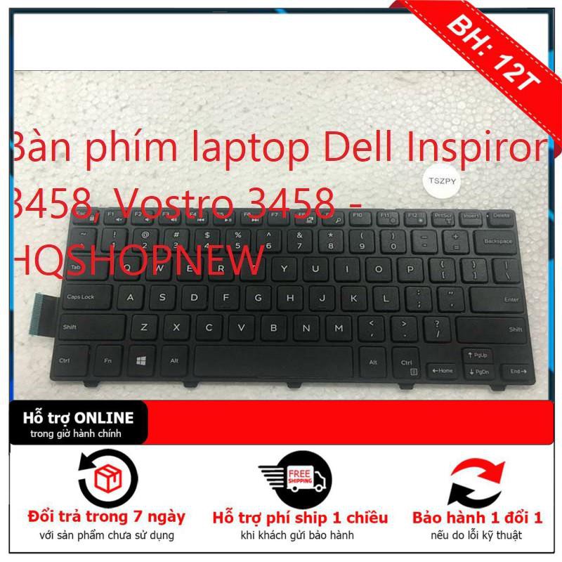 [BH 12TH] ⚡[Có đèn] Bàn phím laptop Dell Inspiron 3458, Vostro 3458