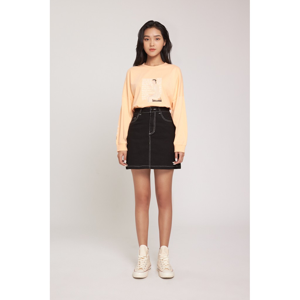 Chân Váy Nữ BOO Dáng Chữ A Vải Co Dãn Nhiều Màu Sắc Trendy | BigBuy360 - bigbuy360.vn