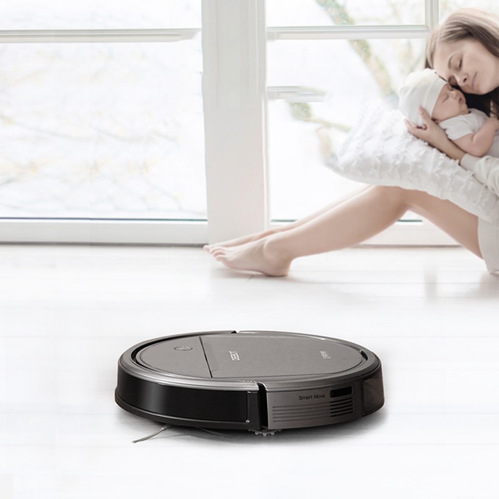 Robot hút bụi lau nhà Ecovacs DD35 - Máy hút bụi thông minh, điều khiển điện thoại