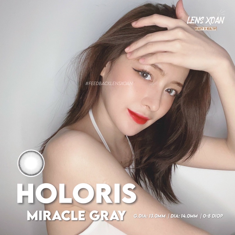 ÁP TRÒNG HOLORIS MIRACLE GRAY ( Xám viền đen tự nhiên)