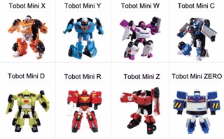 Robot lắp ghép biến hình mini