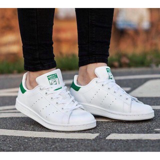 Giày stan smith gót xanh lá