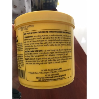 Hấp dầu giữ màu tóc nhuộm Lavox 1000ml