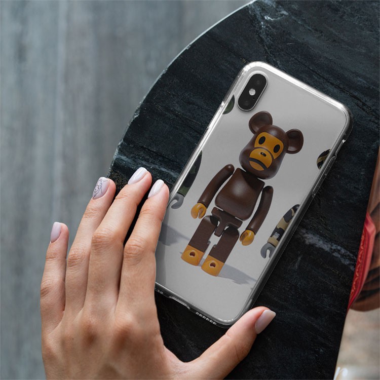 Vỏ ốp hình bape HCM ốp lưng ip chống sốc Iphone 7/8/8Plus/X/Xs/Xs Max/11/11 Promax/12/12 Promax BAPPOD00228