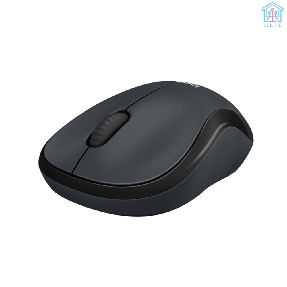 Chuột Không Dây Logitech M220 2.4g Màu Xám