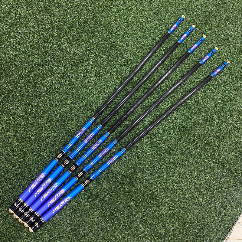 Cần tay   Xanh ngọc 5H vân xoắn cacbon nhà sx TPC5