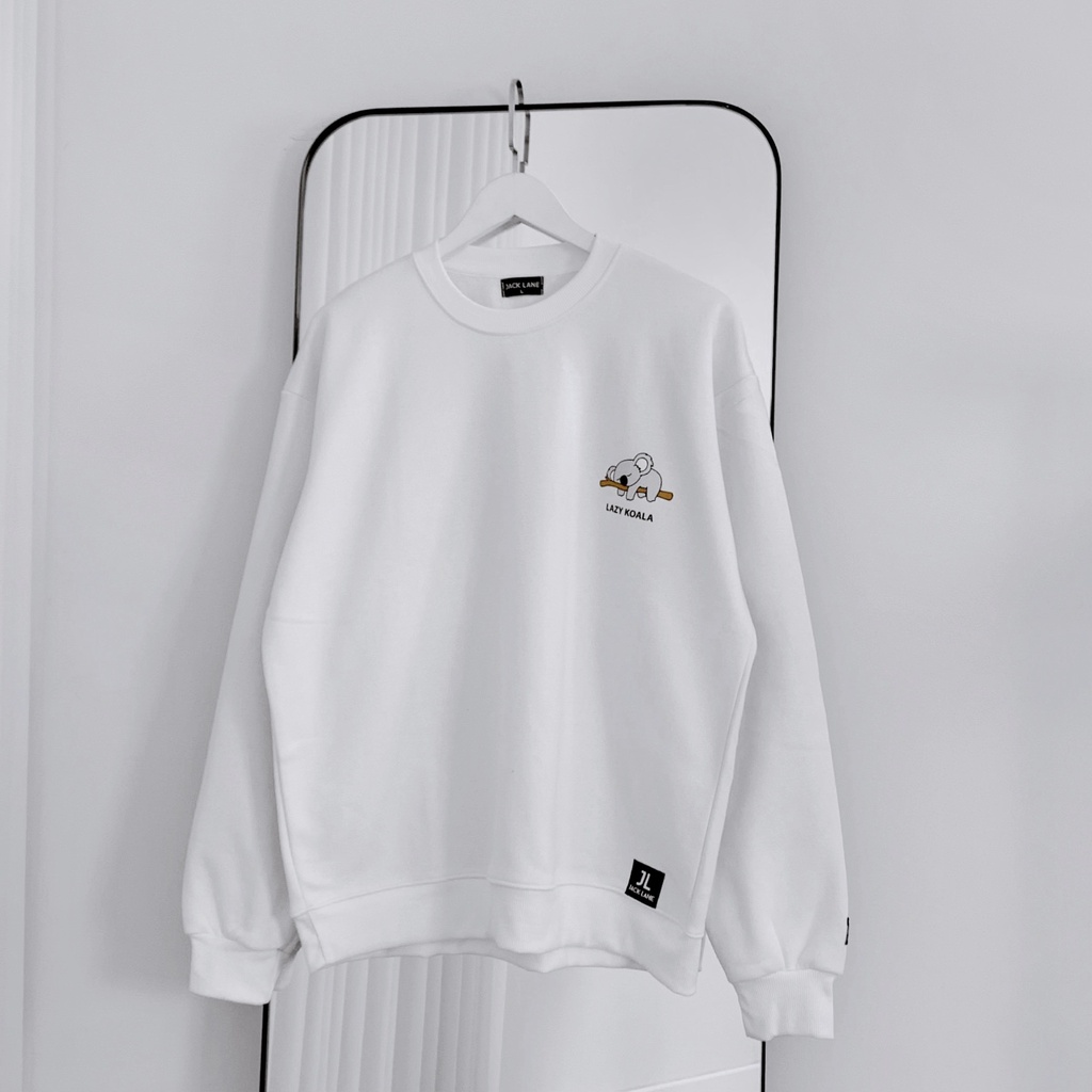 Áo Sweater JL Oversize Koala SL, JACKLANE, Áo nỉ chui đầu unisex Jack Lane | BigBuy360 - bigbuy360.vn