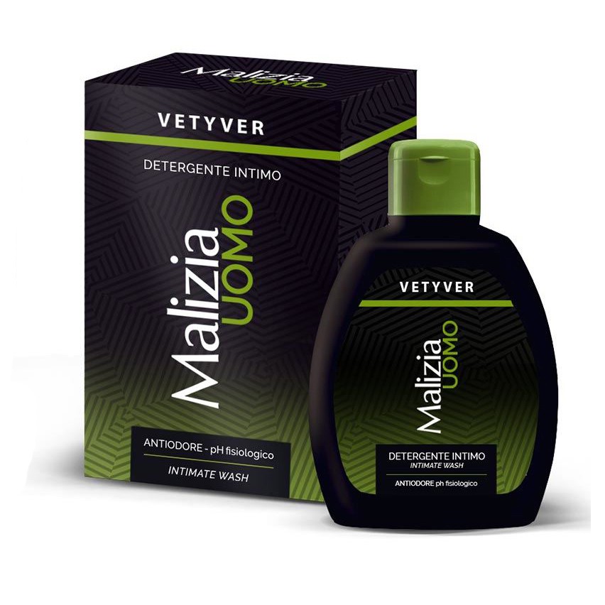 Dung dịch vệ sinh nam Malizia Vetyver Uomo 200ml