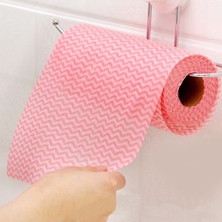 Cuộn 50 Tờ Giấy Vải Không Dệt Siêu Dai Tiện Lợi Nhà Bếp