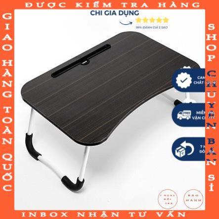 Bàn Học Gấp Gọn Có Khe Để Ipad, Điện Thoại tiện dụng cho học sinh, sinh viên