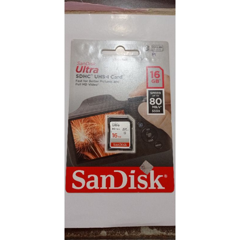 Thẻ Nhớ Sd Sandisk Class10 16gb | BigBuy360 - bigbuy360.vn