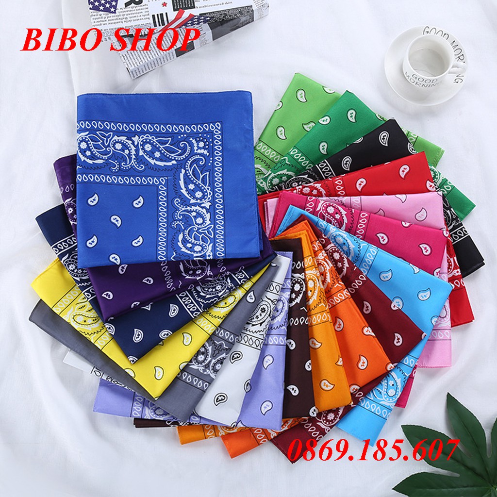 Khăn Turban, Bandana Choàng Cổ, Đeo Tay, Đeo Túi Xách, Thắt Lưng, Búi Tóc, Đội Đầu