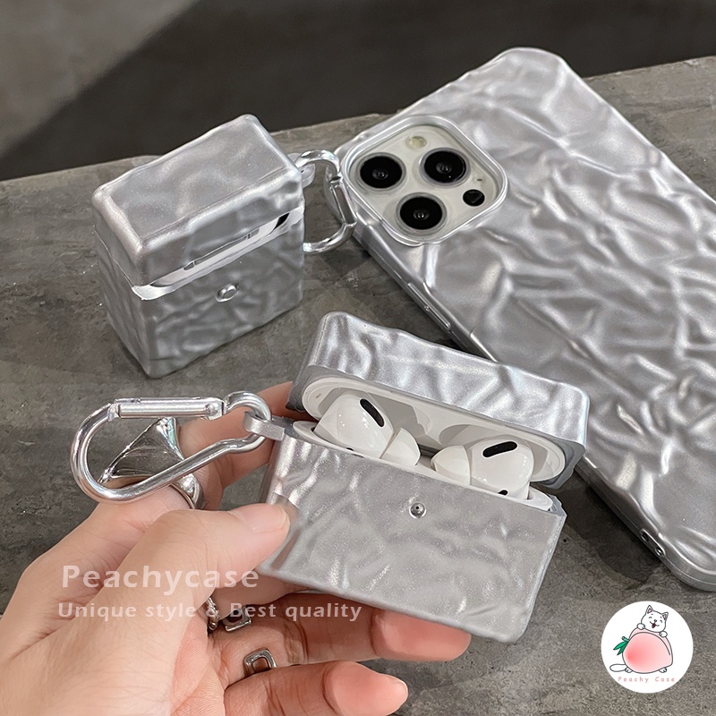 Vỏ Bảo Vệ Hộp Sạc Tai Nghe Airpods 1 2 3 Pro Không Dây Chất Liệu TPU Nhám Chống Thất Lạc
