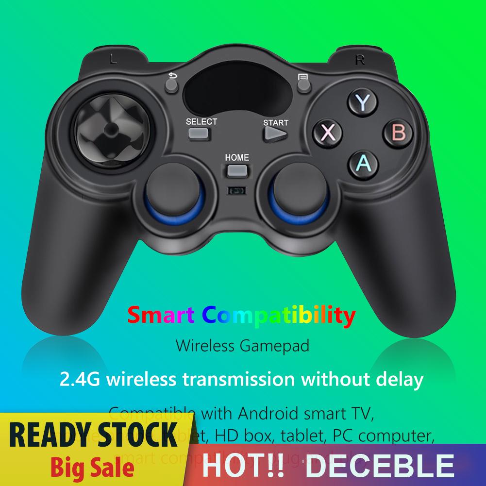 deceble 2.4G Wireless Gaming Controller Android USB Joystick with OTG Converter
