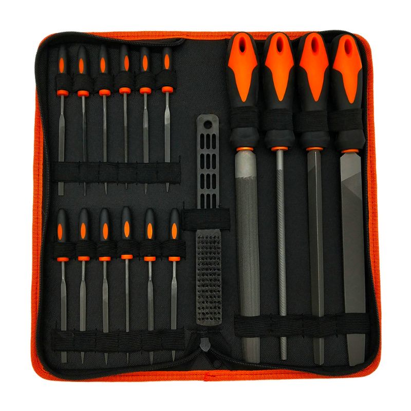 Bộ 17 Món Dụng Cụ Mài Bằng Hợp Kim Thép Kèm Hộp Đựng T12