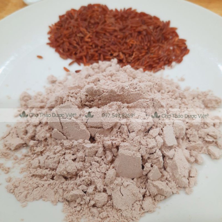 Bột gạo lứt huyết rồng nguyên chất 500g ( Bột ăn kiêng, giữ dáng, eo thon) - Chợ Thảo Dược Việt