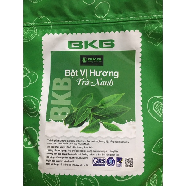 Bột trà xanh BKB 1kg