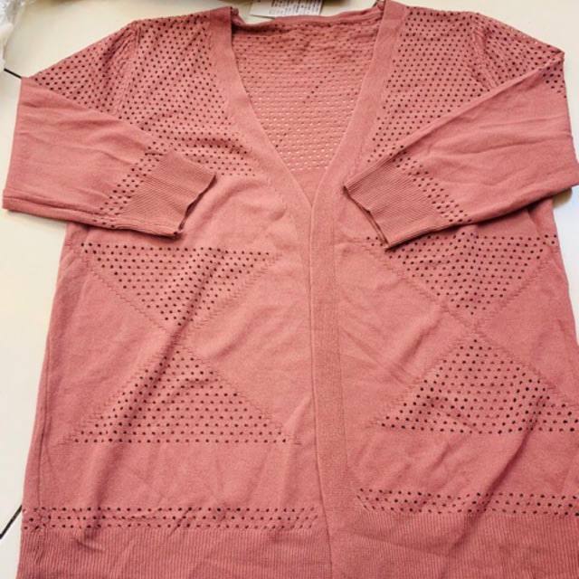 Áo khoác len hồng ruốc Thời Trang Tuyết Hương HCM