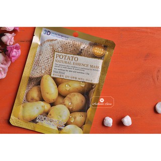Mặt Nạ 3D Khoai Tây Potato Natural Essence Mask Foodaholic