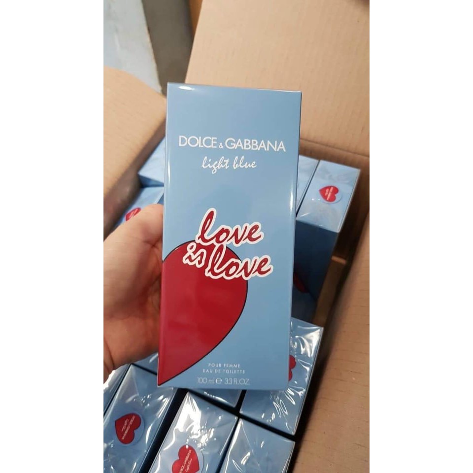 [Hàng trả order, không có dư] Nước Hoa Dolce & Gabbana Light Blue Love is Love 100ml | BigBuy360 - bigbuy360.vn