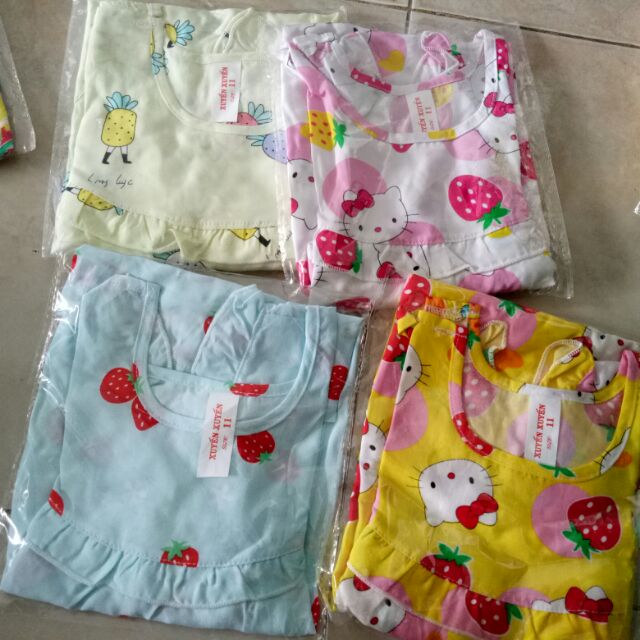 Combo 15 bộ bé gái
