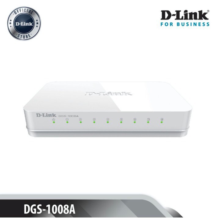 12.12 Hot Deals- D-Link gigabit 8 cổng Bộ chia tín hiệu Switch RJ45- Thiết bị chuyển mạch D-LINK DGS-1008A