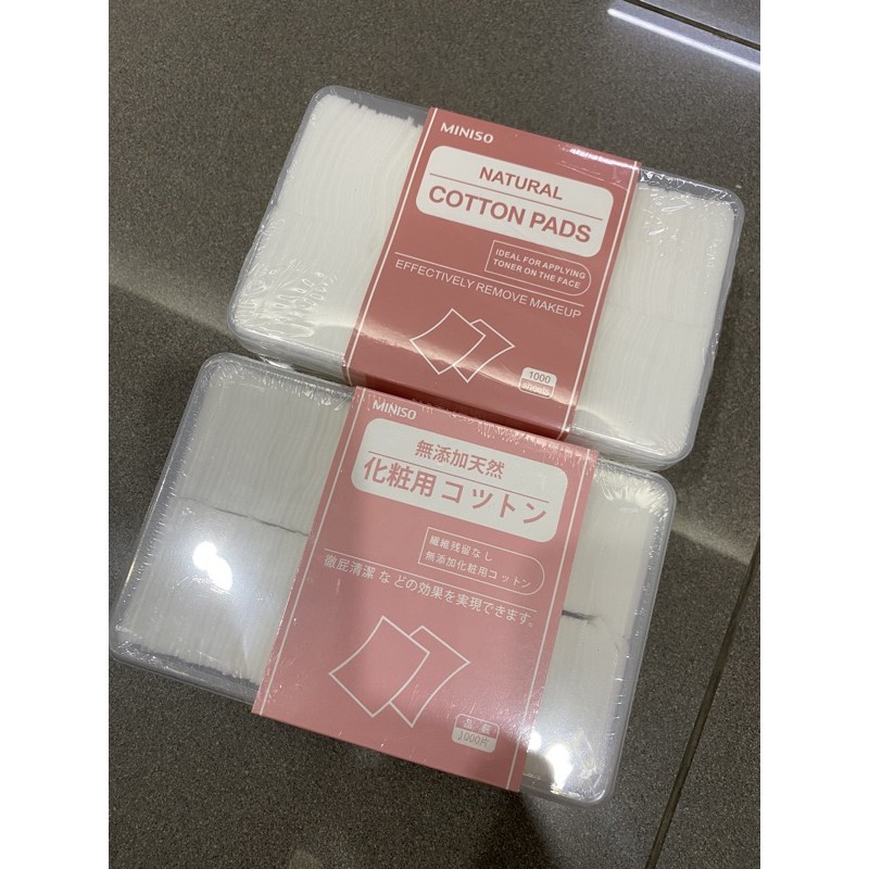 bông tảy trang Miniso