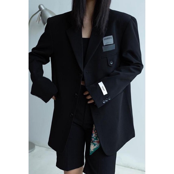 Áo Khoác Vest Dáng Rộng Cỡ Nhỏ Phong Cách Hàn Quốc Trẻ Trung Cho Nữ