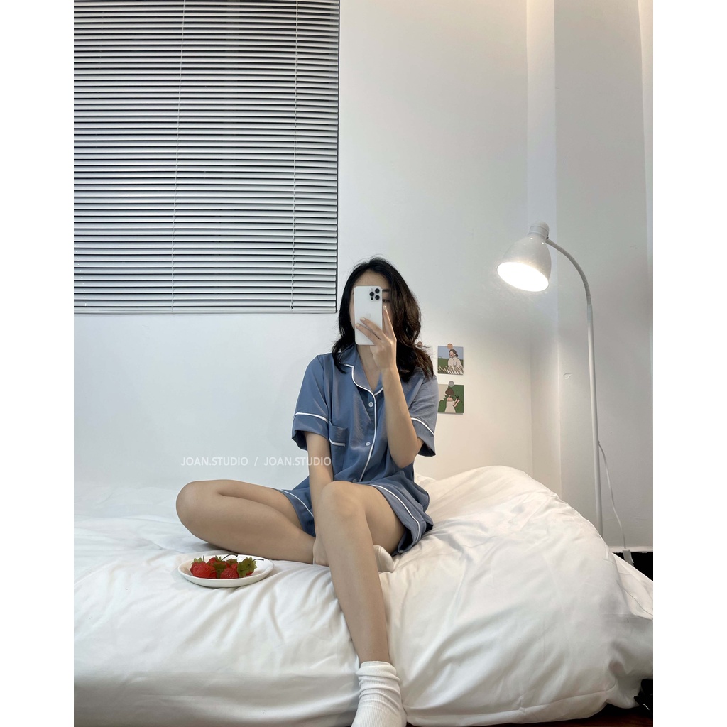 Đồ ngủ nữ, pyjama đồ mặc ở nhà chất đũi lạnh