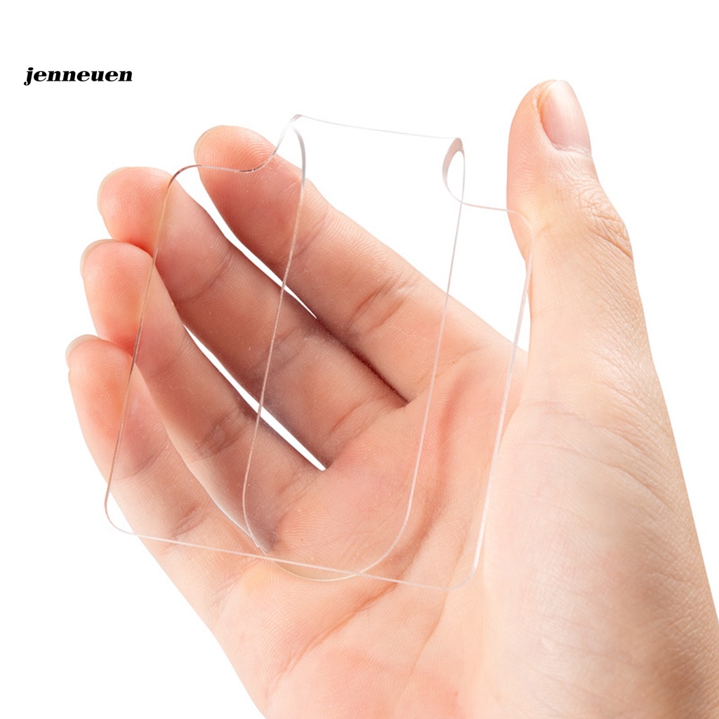 [Hàng mới về] Bảng trộn màu gel sơn móng tay bằng acrylic trong suốt mini nhỏ gọn cho trang điểm làm đẹp