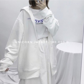 (4.8sao) ÁO KHOÁC DA CÁ Unicorn (M120 - Kèm Ảnh Thật)