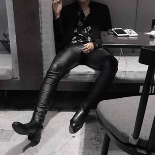 [ Bán lỗ xin 5⭐] Harness Boots Da Bò Siêu Phẩm Đế 4cm