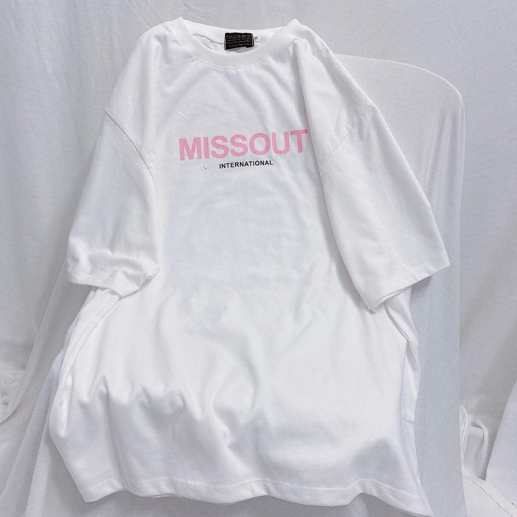 [Hama_nt shop] Áo thun chữ MISSOUT