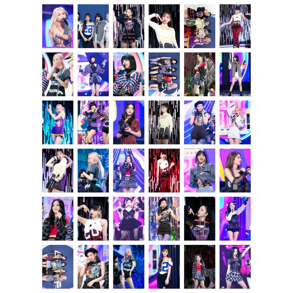 Lomo card 72 ảnh BLACKPINK - Lovesick girls stage | BigBuy360 - bigbuy360.vn