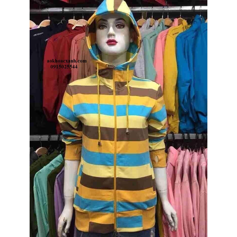 ÁO KHOÁC THUN DA CÁ 7 SẮC CẦU VÒNG