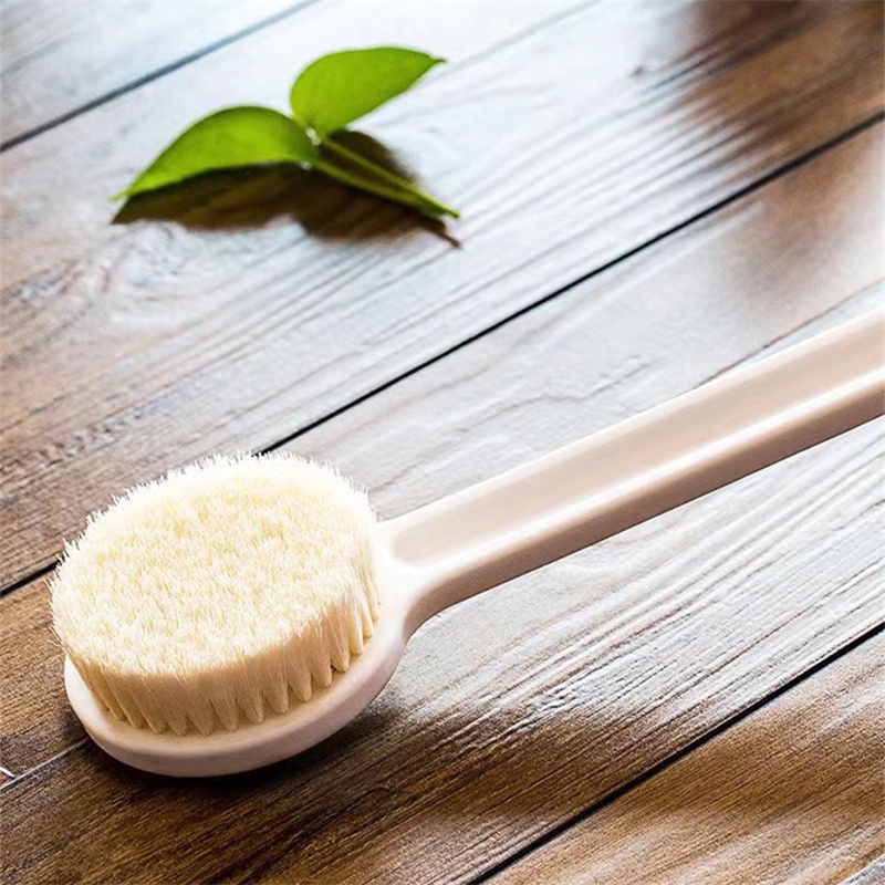 Bàn Chải Chà Lưng Cán Dài Lông Mềm Tiện Dụng