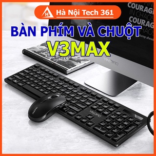 Bộ bàn phím và chuột không dây V3max kết nối ổn định, phản hồi cực nhanh, chế độ nghỉ thông minh
